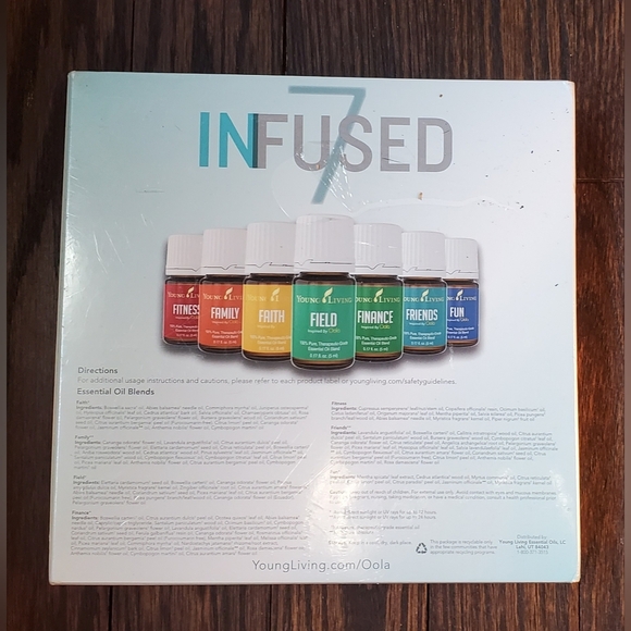 Young Living Oola Infused 7 Brand New - Picture 2 of 3